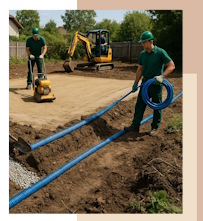 Услуги Метпроект-Кли - благоустройство участков и территорий в Клине